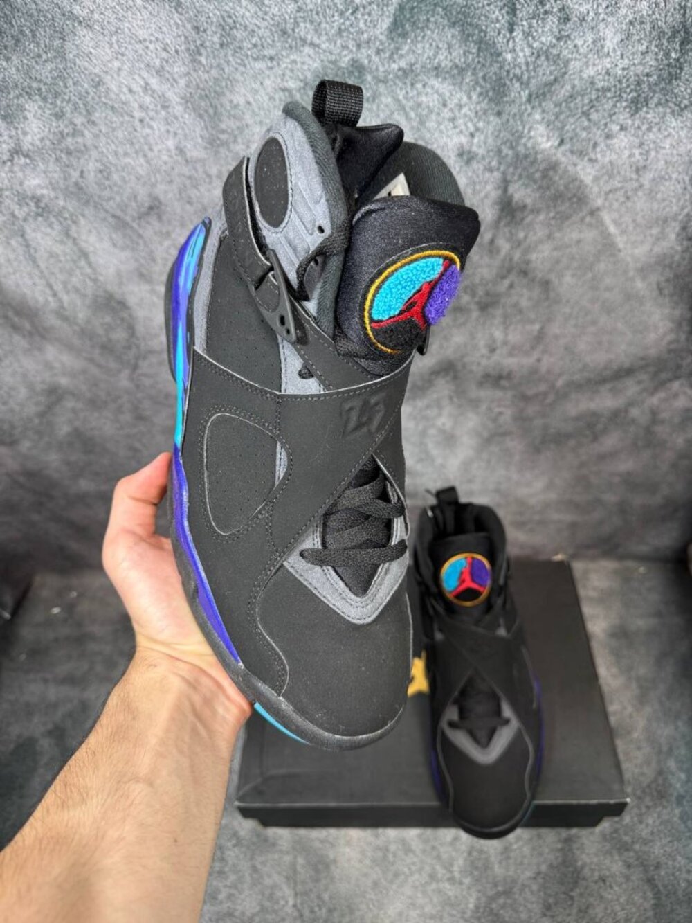 Size 9.5 | Jordan 8 Aqua With Box | Pre-Owned